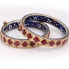 A Ruby & Polki Kada