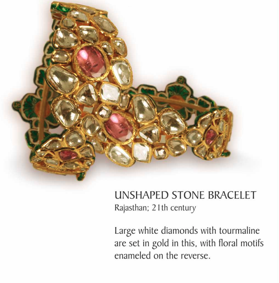Unshaped-stone-bracelet
